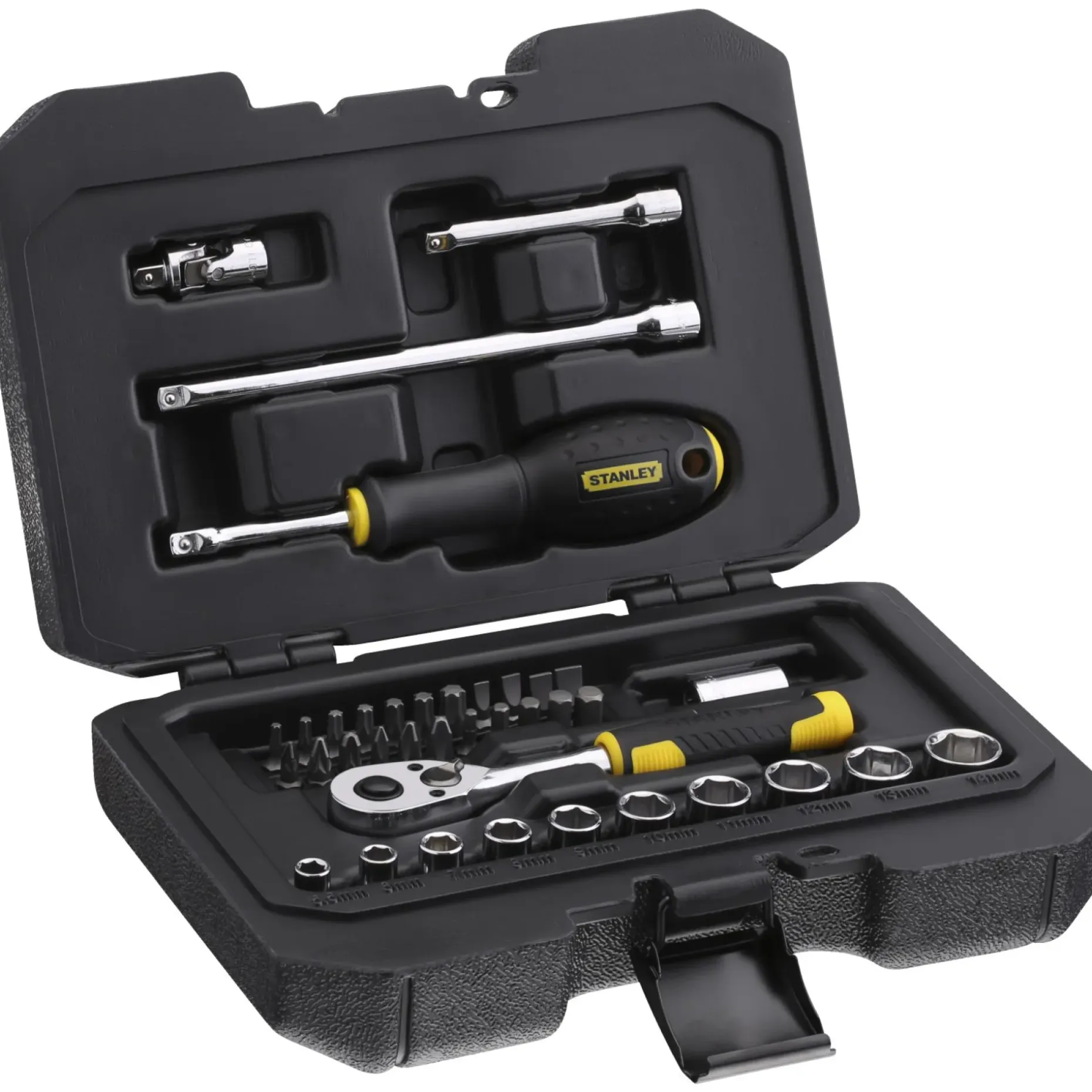 STANLEY STMT82828-1 TOPNØGLESÆT 1/4" 38 DELE