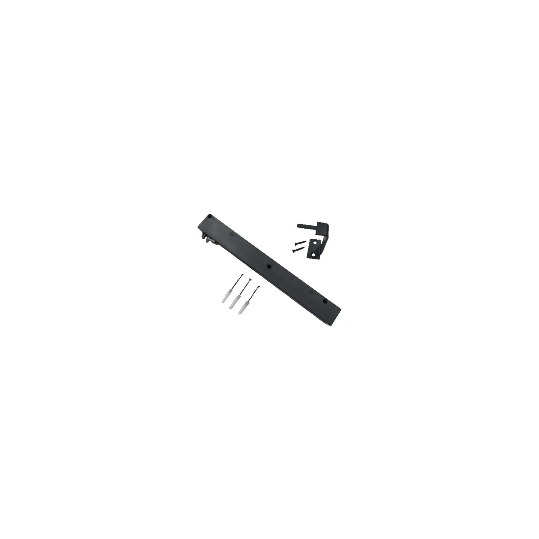SVALK SKYDEDØRSBESLAG 40 KG SORT