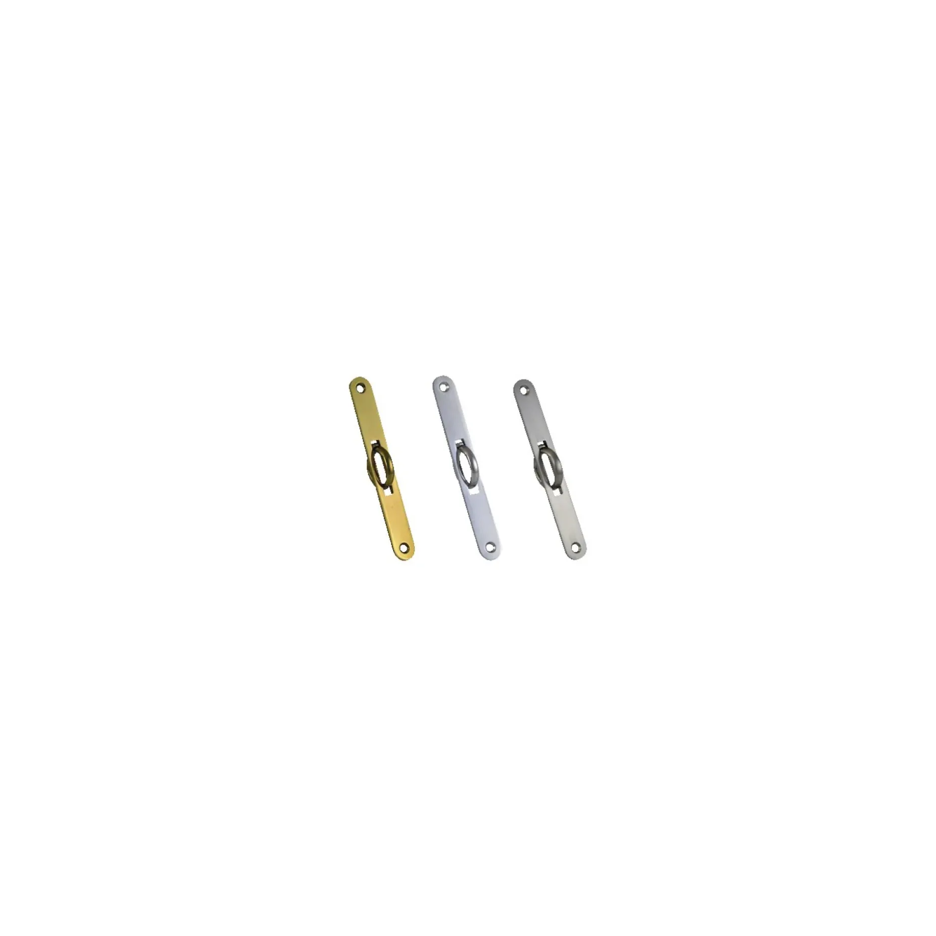 SVALK TRÆKRING 150X20 MM SØLV/SORT 1 STK
