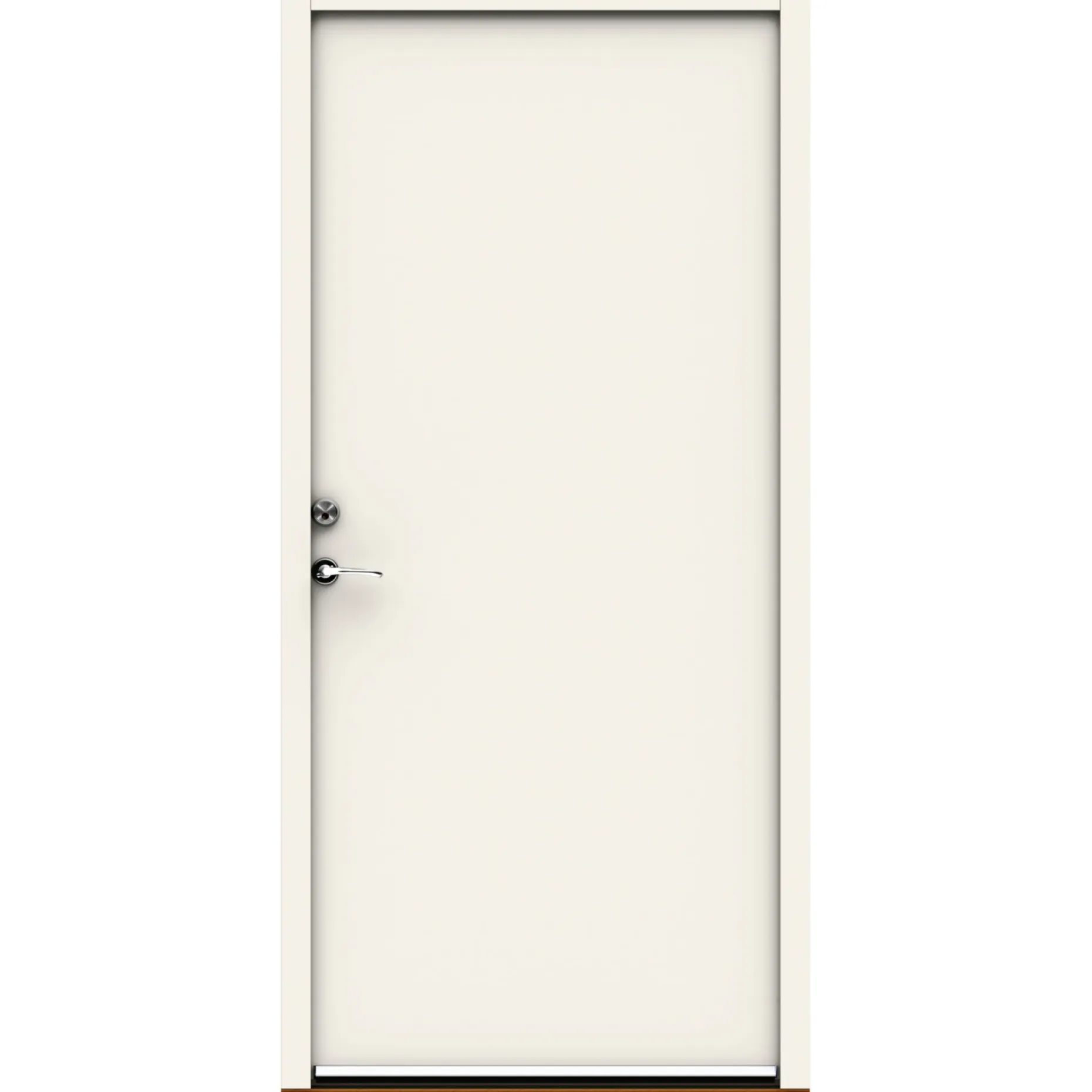 SWEDOOR ADVANCE-LINE CHARACTER CANVAS ECO FACADEDØR 77 X 948 X 2115 MM V HVID