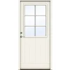 SWEDOOR ADVANCE-LINE CLASSIC BRAHMS ECO FACADEDØR 77 X 948 X 2115 MM V HVID
