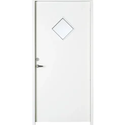 SWEDOOR CLEVER-LINE P-900 FACADEDØR 60 X 948 X 2115 MM V HVID