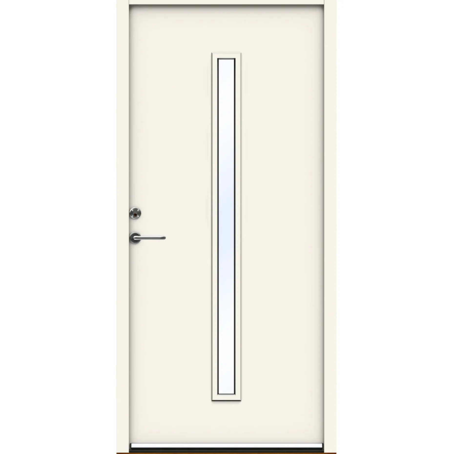 SWEDOOR CLEVER-LINE P-1700 FACADEDØR 60 X 948 X 2115 MM V HVID
