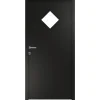 SWEDOOR CLEVER-LINE P-900 FACADEDØR 60 X 948 X 2115 MM H SORT
