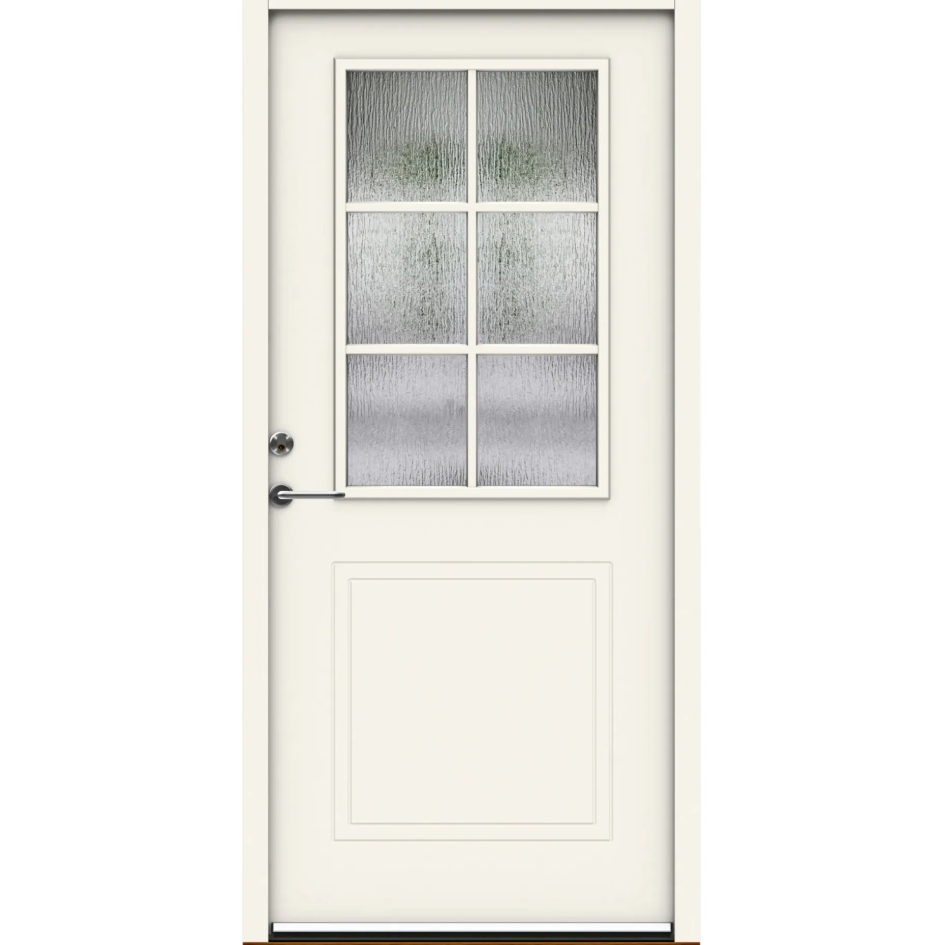 SWEDOOR CLEVER-LINE P-400 FACADEDØR 59 X 948 X 2115 MM H HVID