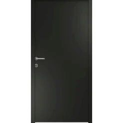 SWEDOOR CLEVER-LINE P-1200 INDADGÅENDE FACADEDØR 60 X 948 X 2115 MM H SORT