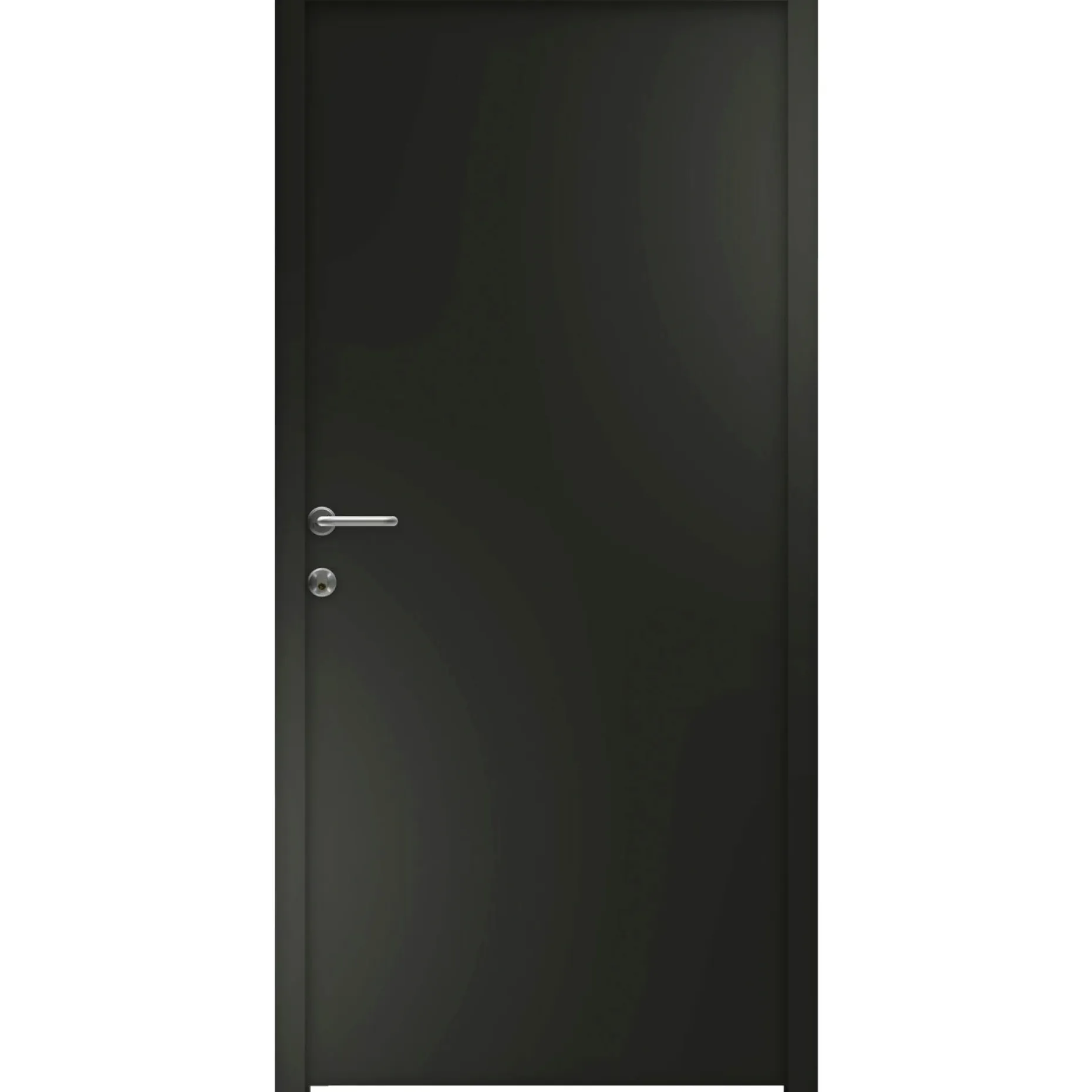 SWEDOOR CLEVER-LINE P-1200 INDADGÅENDE FACADEDØR 60 X 948 X 2115 MM H SORT
