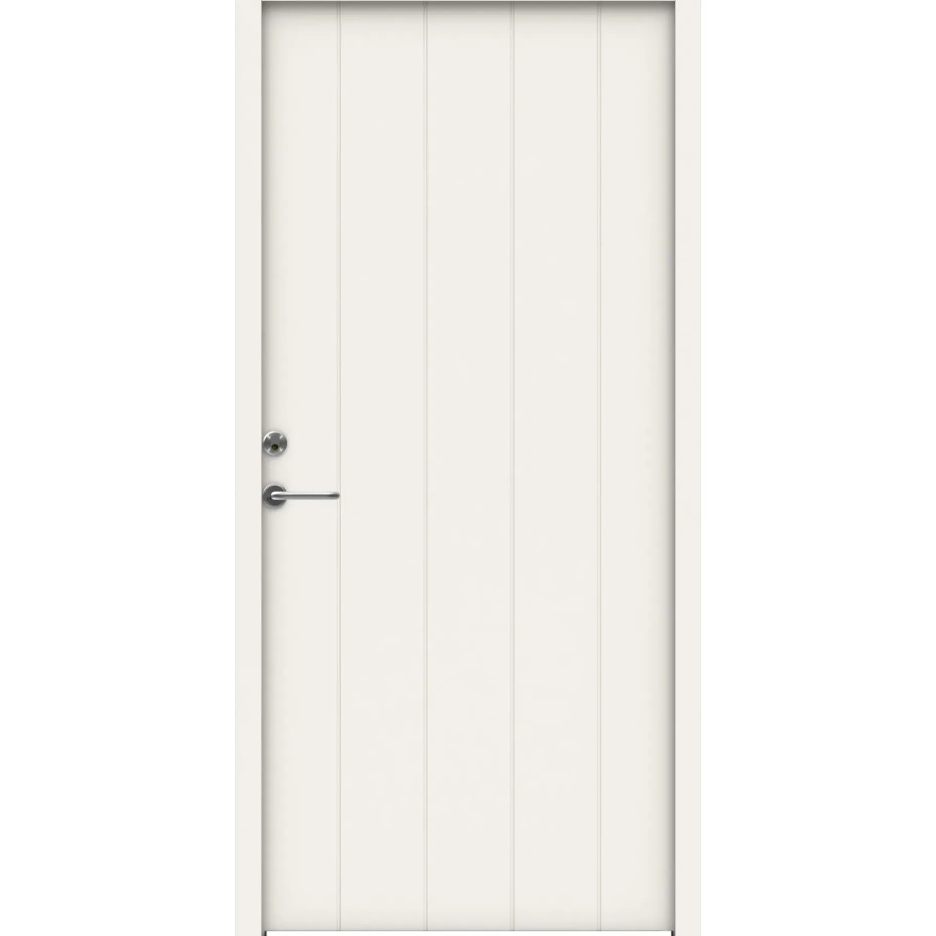 SWEDOOR CLEVER-LINE P-100 3-PUNKTSLÅS FACADEDØR 59 X 948 X 2115 MM H HVID