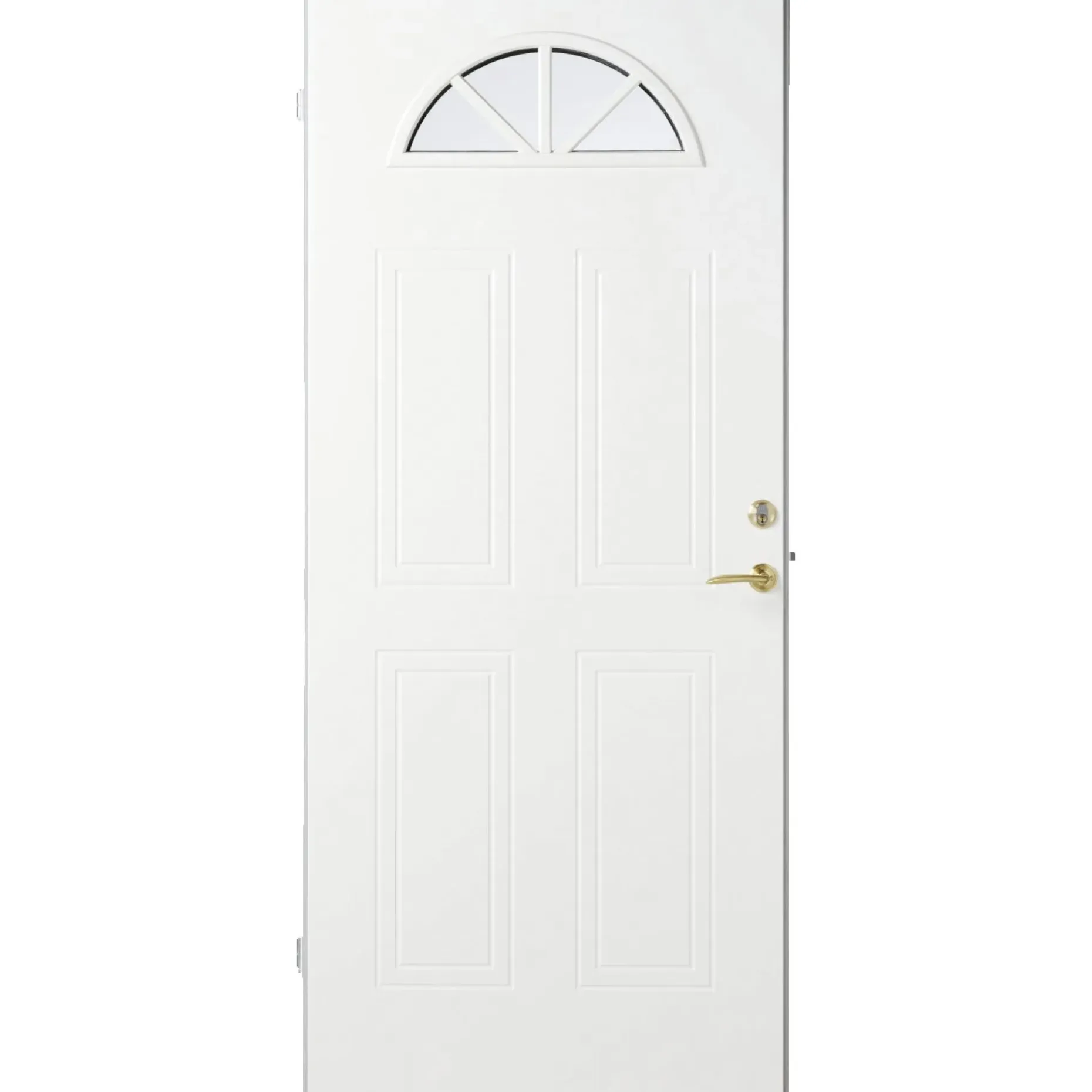 SWEDOOR CLEVER-LINE P-200 3-PUNKTSLÅS FACADEDØR 59 X 948 X 2115 MM H HVID