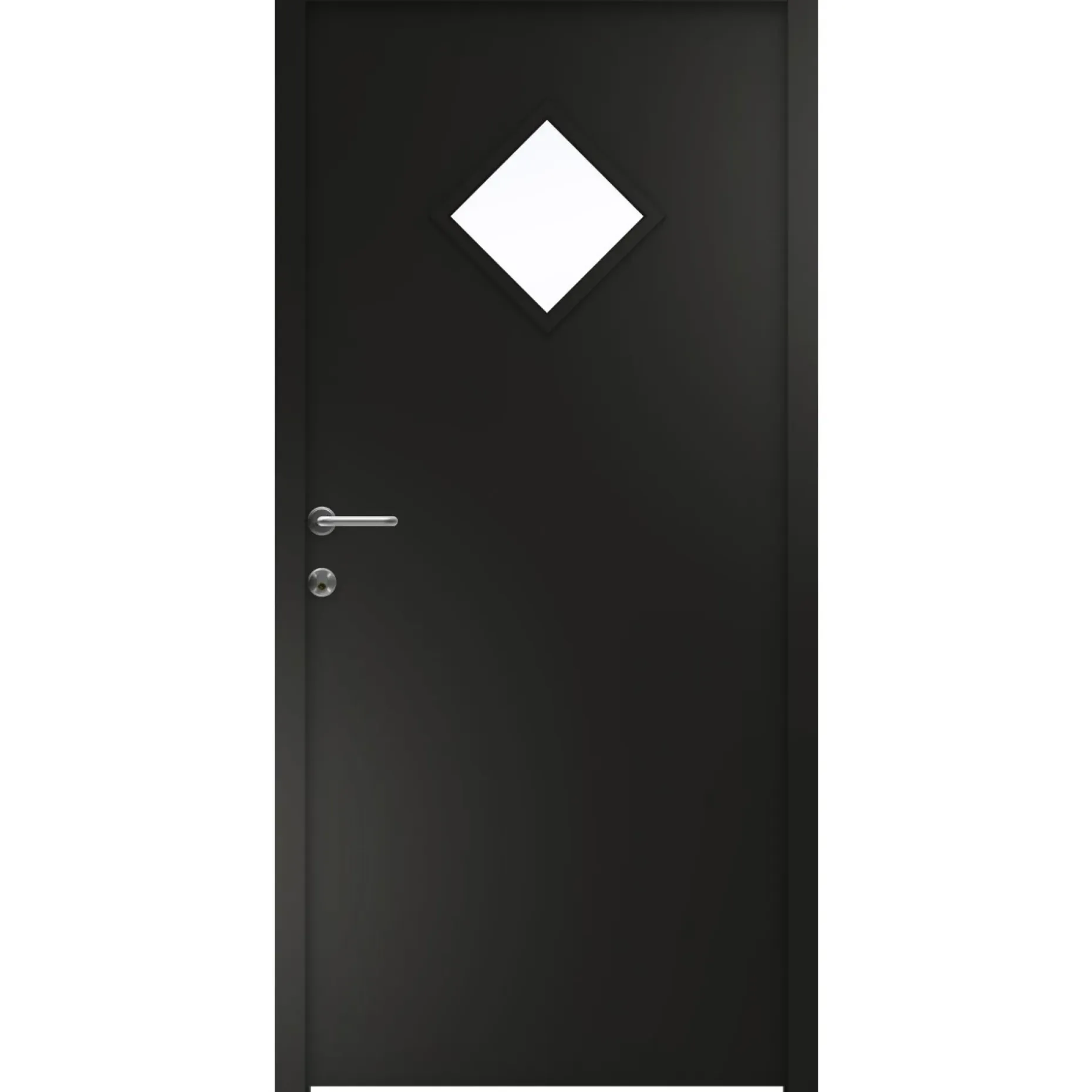 SWEDOOR CLEVER-LINE P-900 UDADGÅENDE FACADEDØR 60 X 948 X 2050 MM H SORT