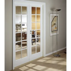 SWEDOOR CLEVER-LINE STYLE SP12 DOBBELT GLASDØR INKL. KARMSÆT 110 MM 17X21