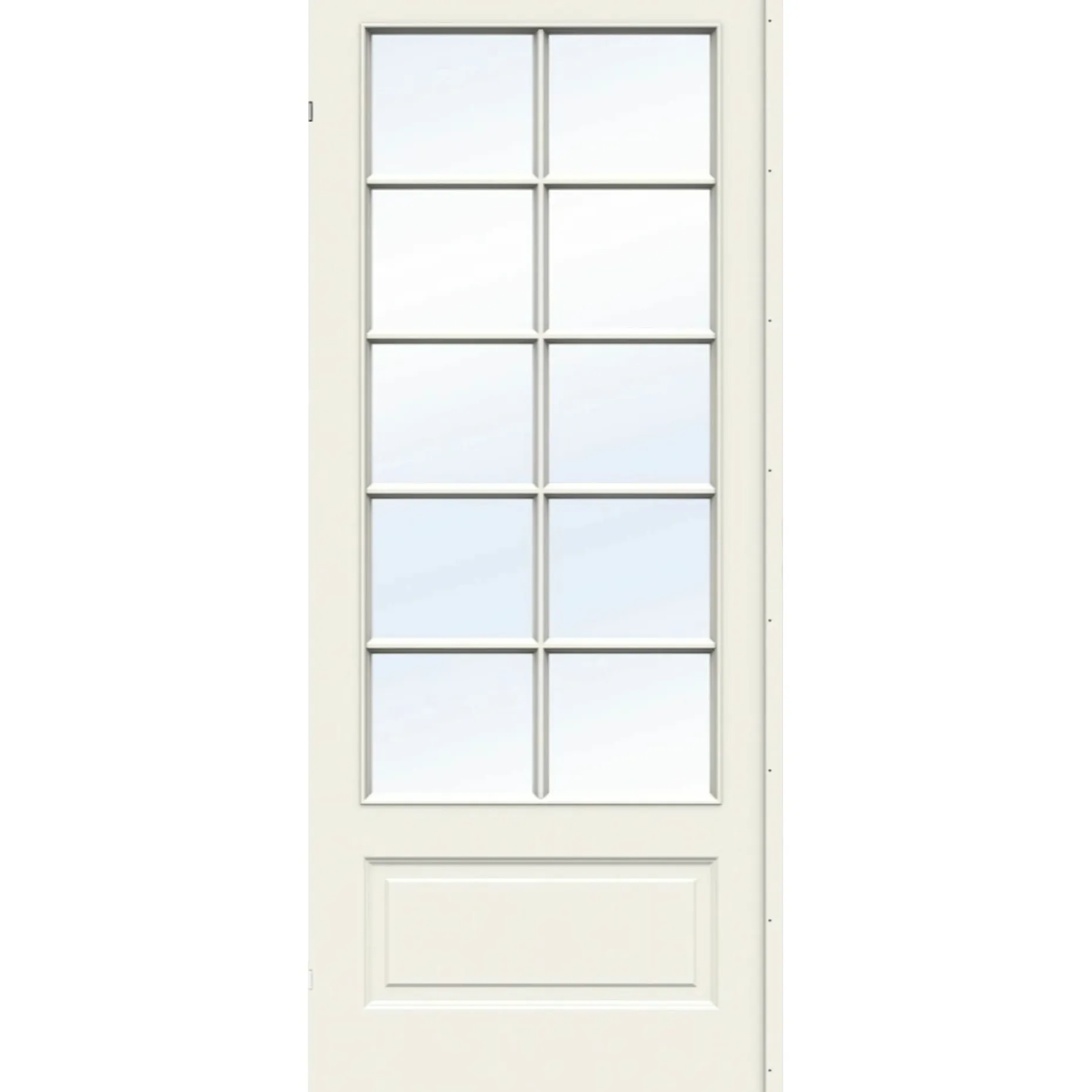 SWEDOOR CLEVER-LINE STYLE SP10 STÅENDE GLASDØR 9X21