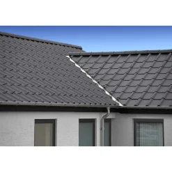 SWISSPEARL STRUCTA (TOSCANA) HJ FIBERCEMENTTAG SORT 6650 1175 X 625 MM
