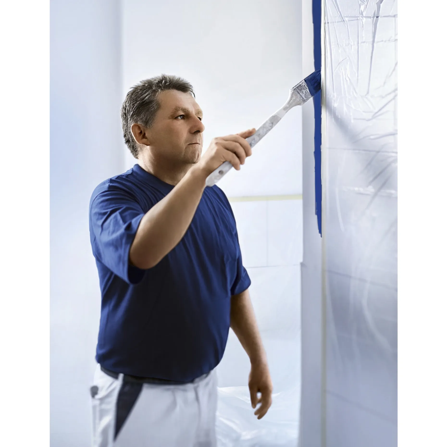 TESA PROFESSIONAL EASY COVER REFIL MALERTAPE M/AFDÆKNING 17 M X2600 MM KLAR