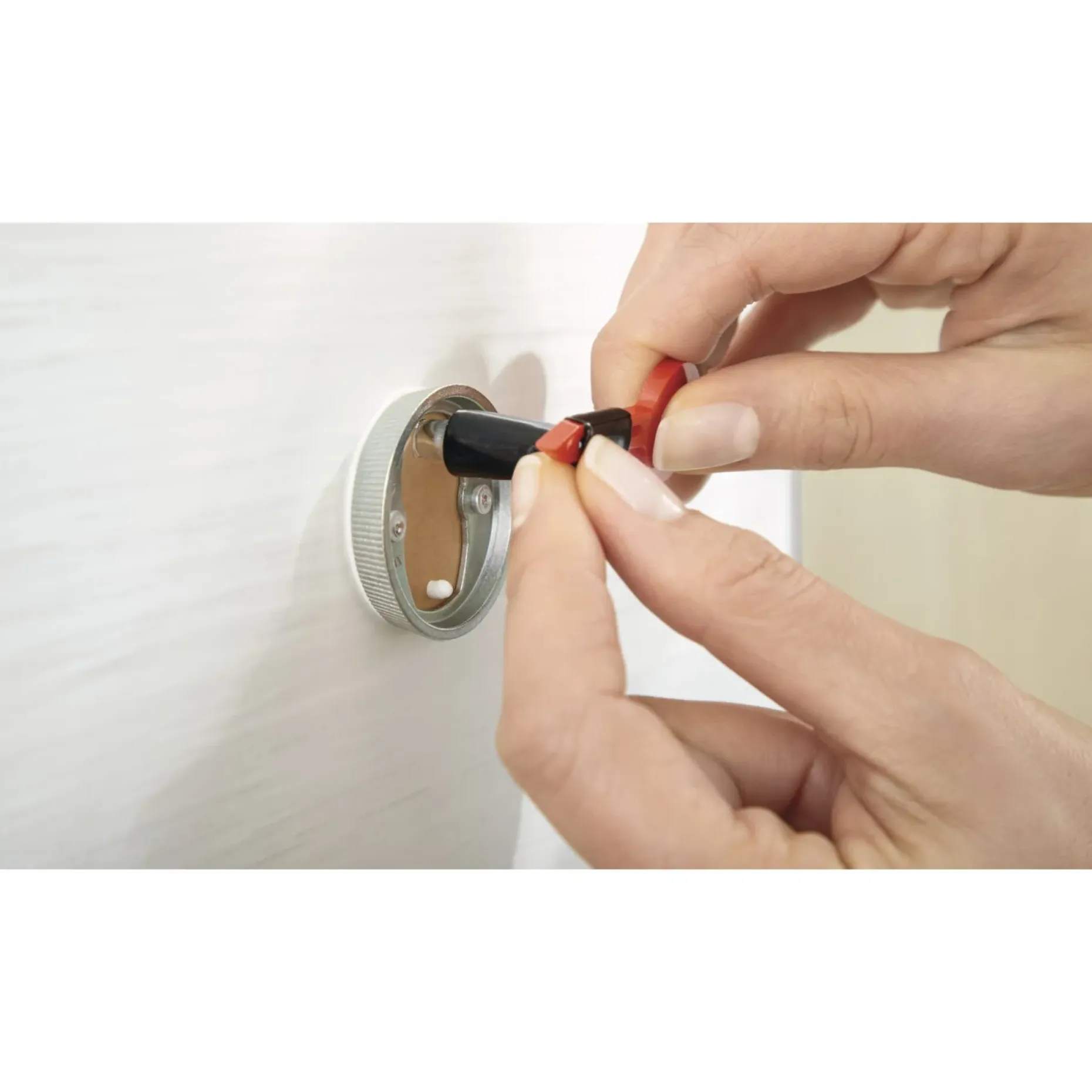 TESA SMOOZ TOILETPAPIRHOLDER FORKROMET