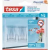 TESA TIL TRANSPARENTE OVERFLADER OG GLAS KLÆBEKROG 1 KG 2 STK