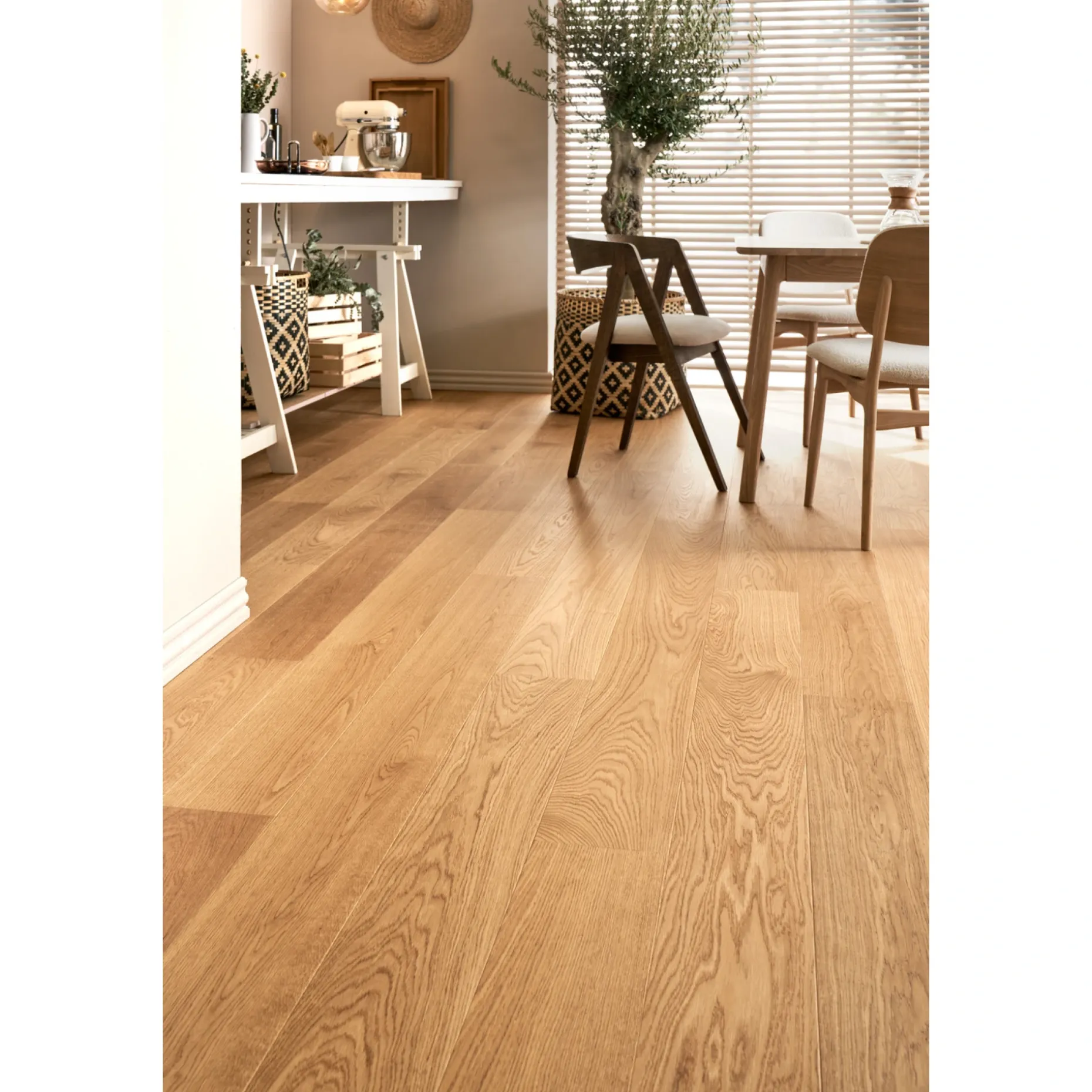 TIMBERMAN SLOTSPLANK PARKETGULV EG ULTRAMAT LAK NATUR