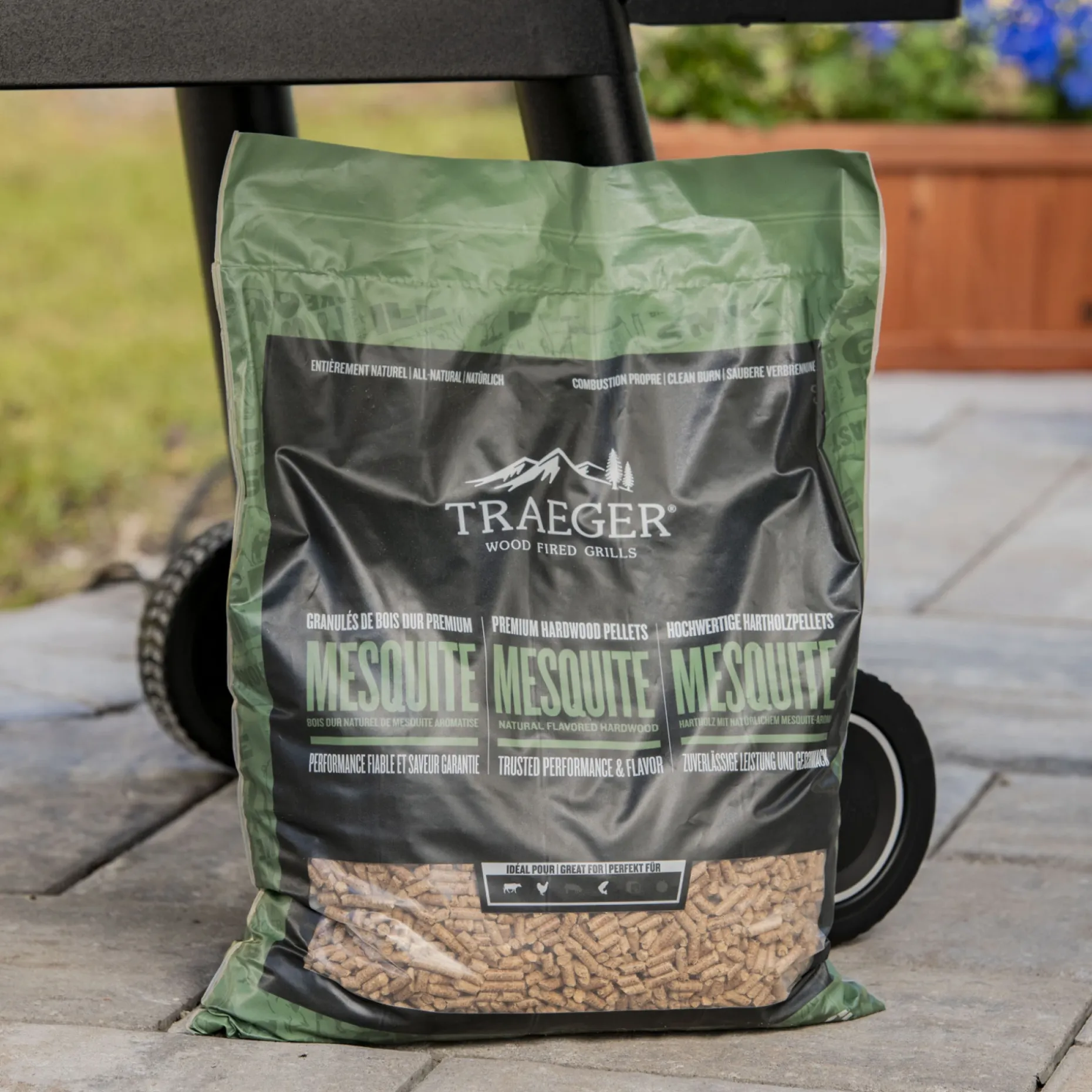 TRAEGER MESQUITE TRÆPILLER TIL GRILL 9 KG