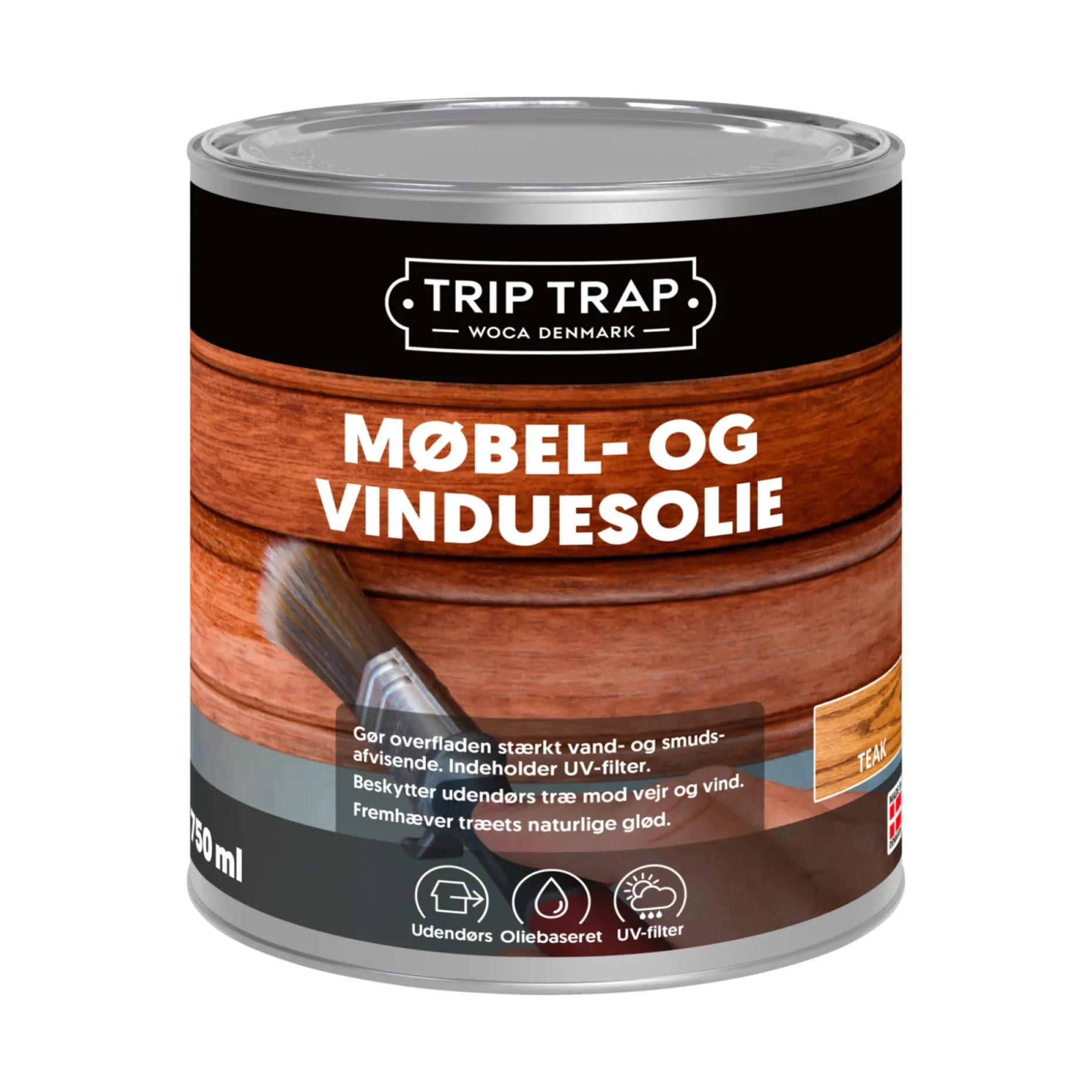 TRIP TRAP MØBEL & VINDUE OLIE 0,75 L TEAK