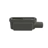 UNIDRAIN 1415.0050 UDLØBSHUS 50 MM VANDRET