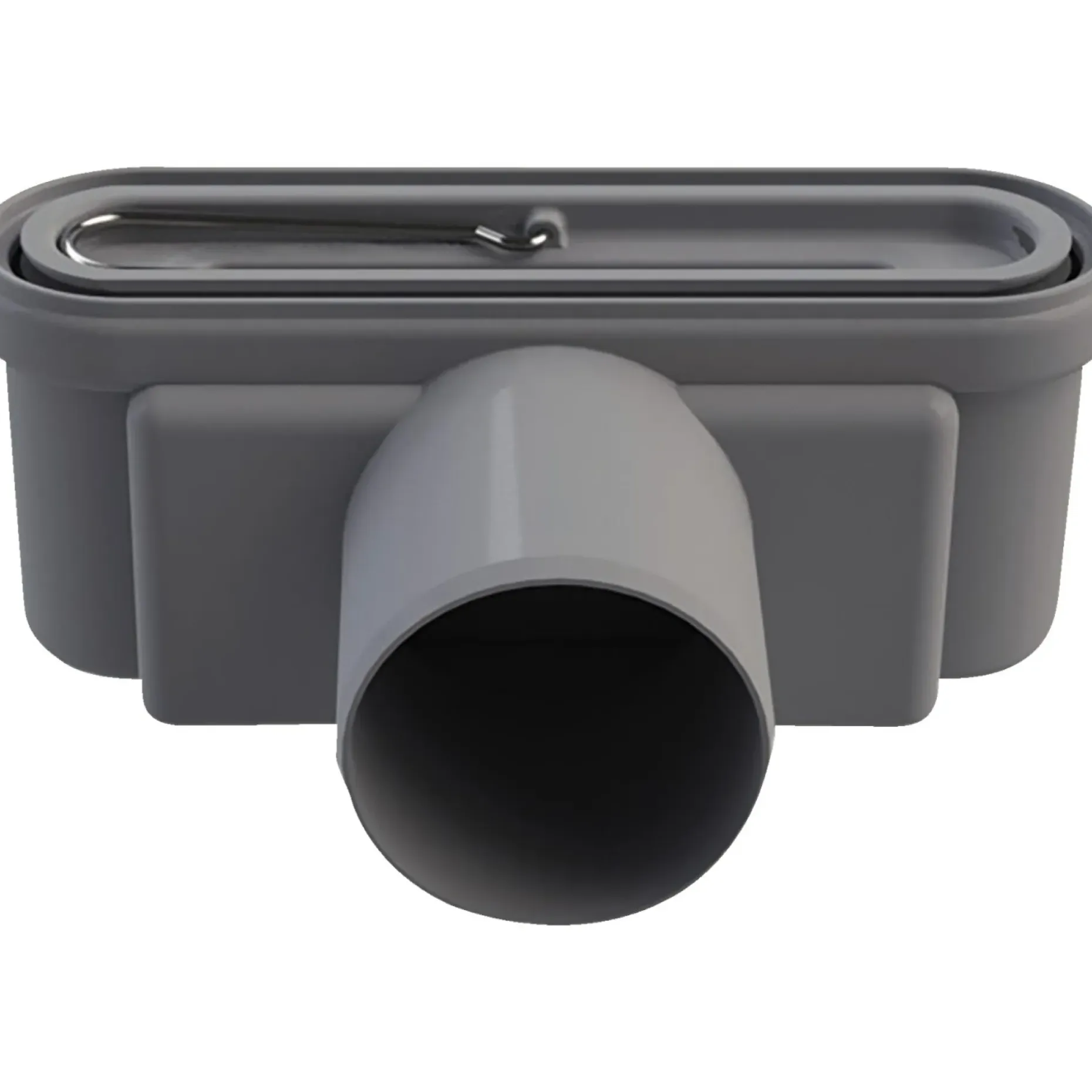 UNIDRAIN 1411.0075 UDLØBSHUS 75 MM VANDRET