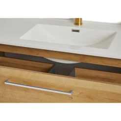 VASSO MILANO SOFTCLOSE BADMØBEL VARM EG 2 SKUFFER 80 CM