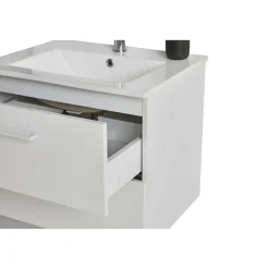 VASSO MILANO SOFTCLOSE BADMØBEL HVID 2 SKUFFER 60 CM