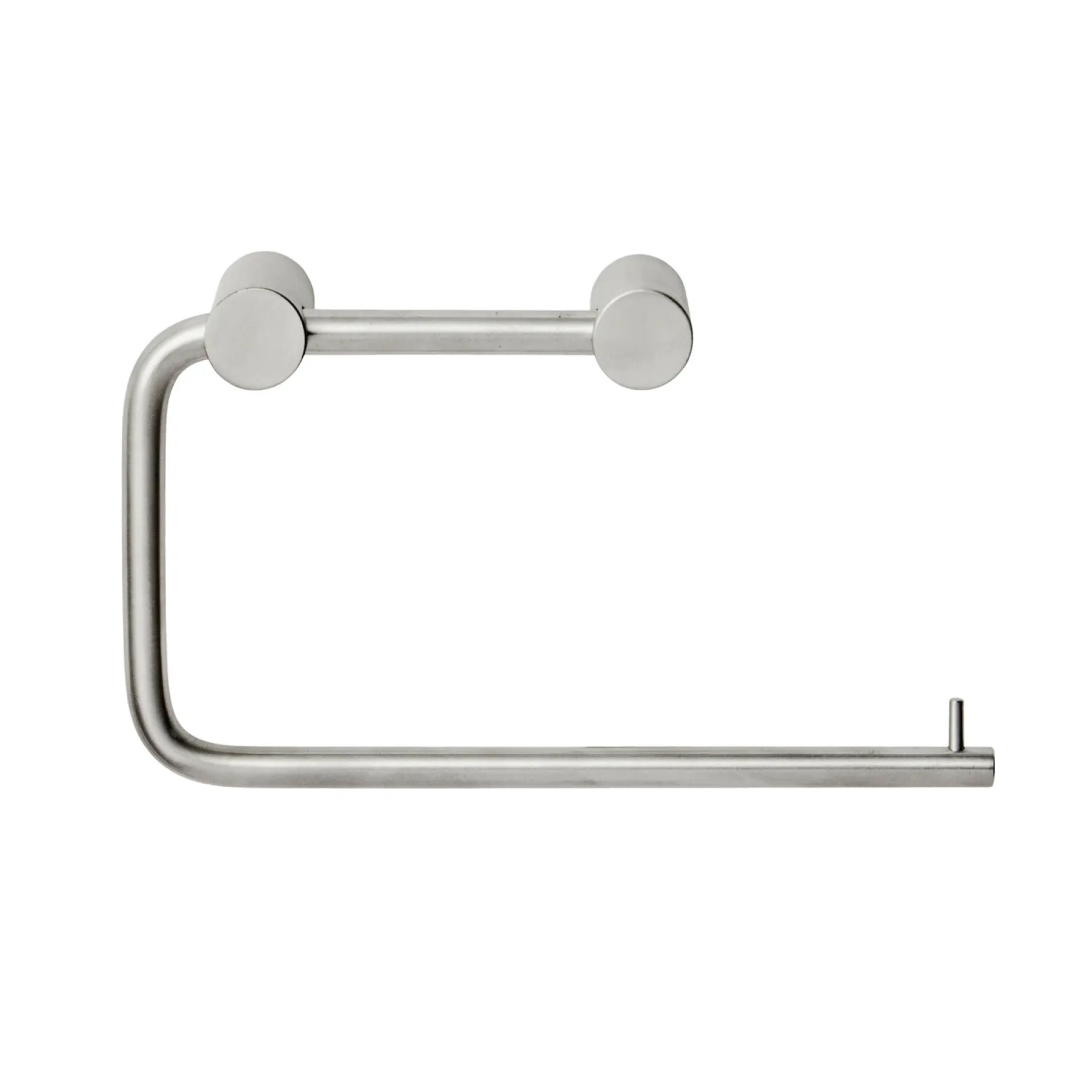 VASSO M/SKRUER TOILETPAPIRHOLDER RUSTFRIT STÅL