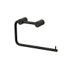 VASSO M/SKRUER TOILETPAPIRHOLDER MAT SORT