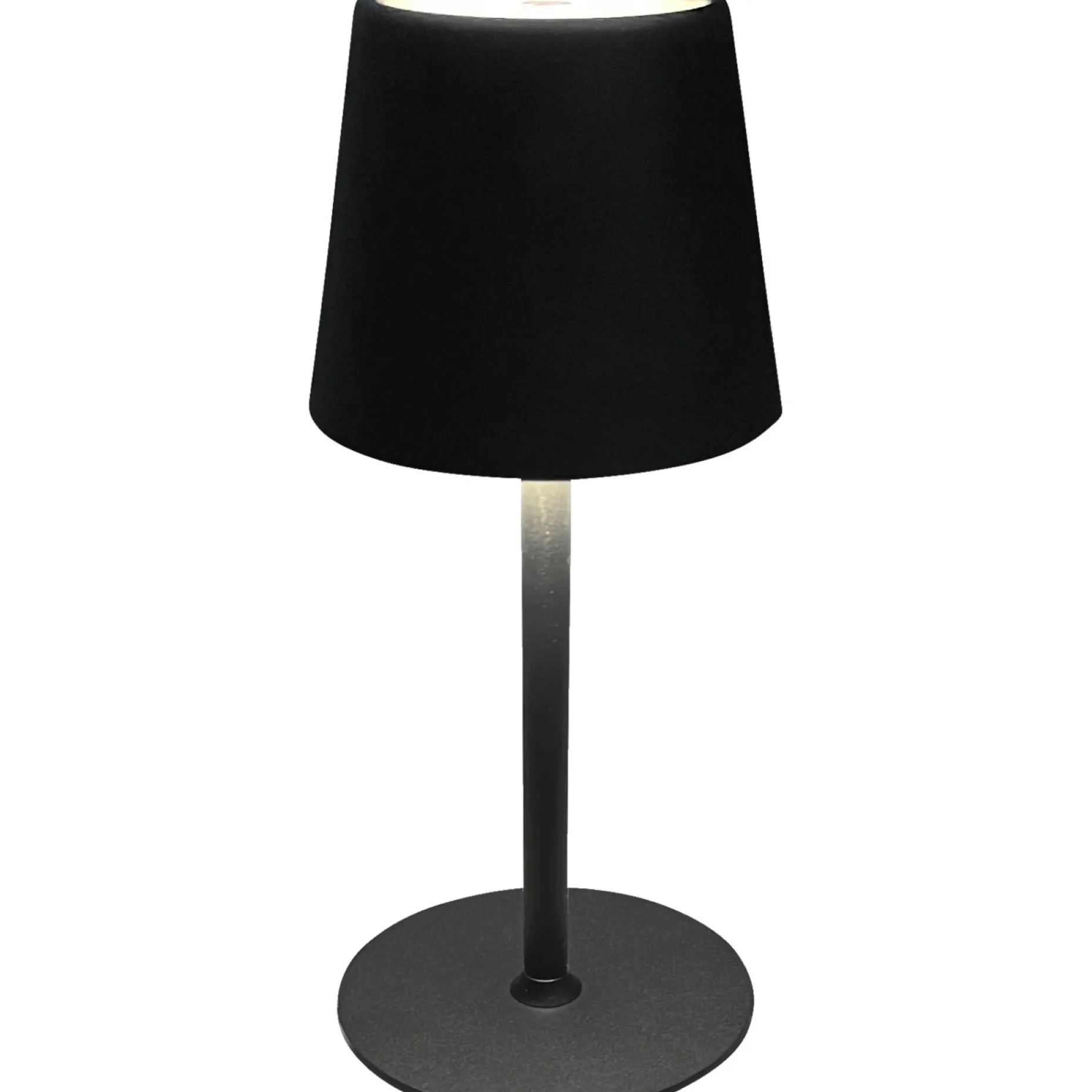VELI LINE STYLE TOUCH GENOPLADELIG BORDLAMPE SORT