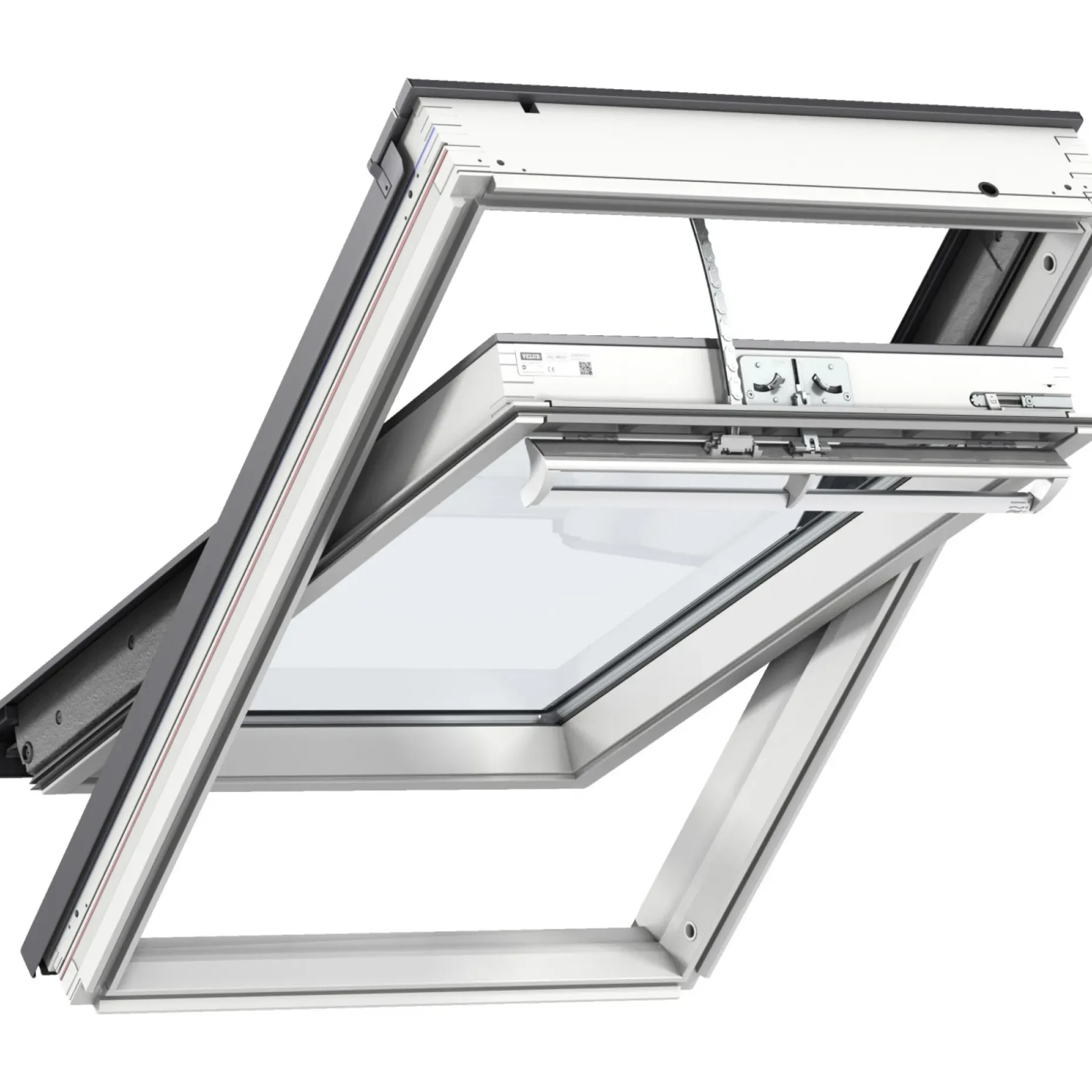 VELUX INTEGRA ELEKTRISK VIPPEVINDUE HVID POLYURETAN 78 X 140 CM GGU MK08 006821