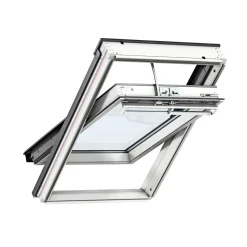 VELUX INTEGRA SOLCELLE VIPPEVINDUE HVIDMALET TRÆ 55 X 78 CM GGL CK02 206830