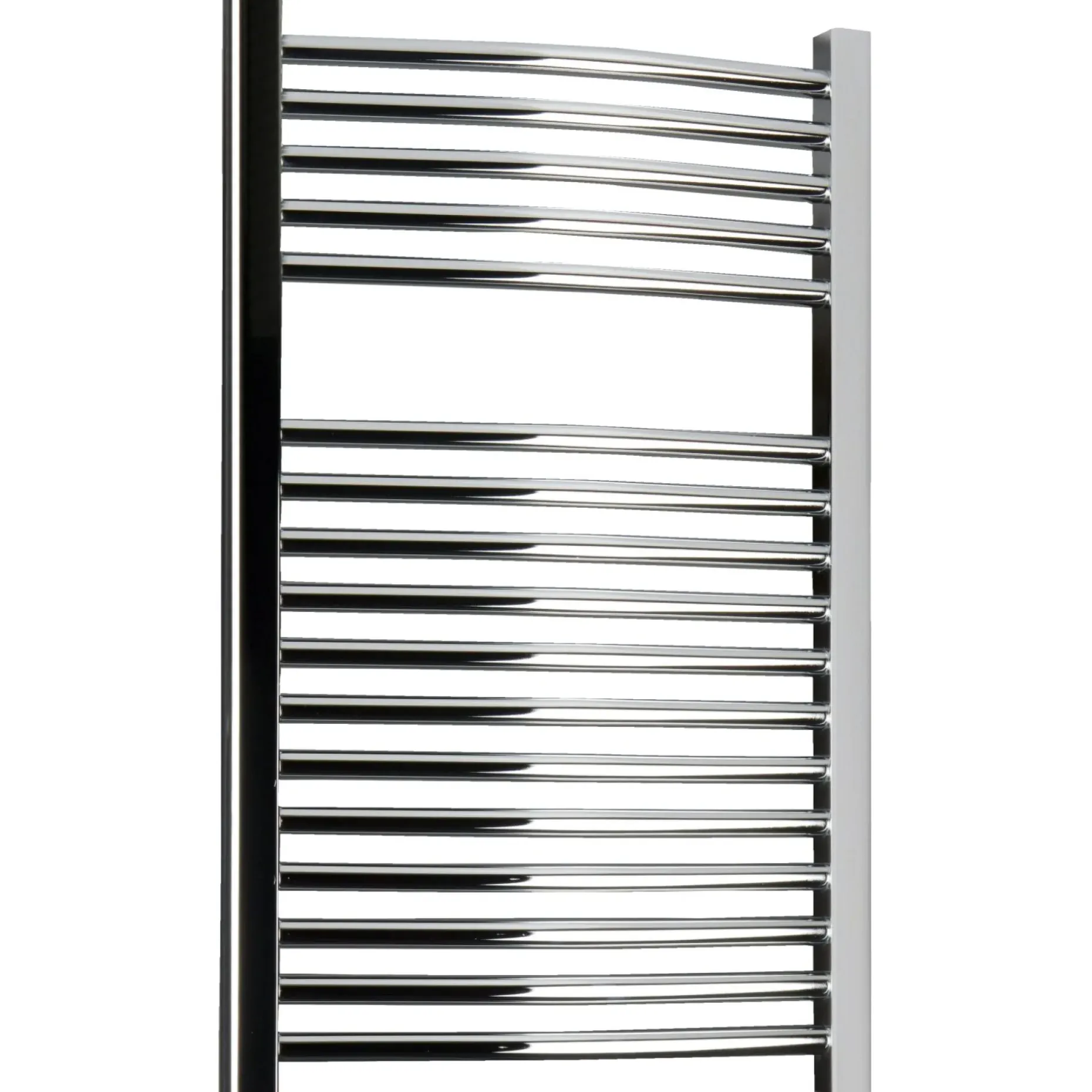 VVS TRADING BUET HÅNDKLÆDETØRRER, CENTRAL- OG FJERNVARME KROM 50 X 80 CM