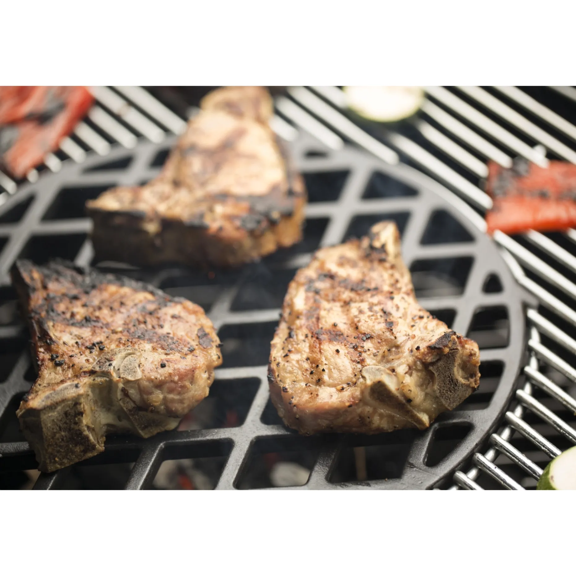 WEBER GOUMET BBQ SYSTEM GRILLRIST PORCELÆNSEMALJERET STØBEJERN