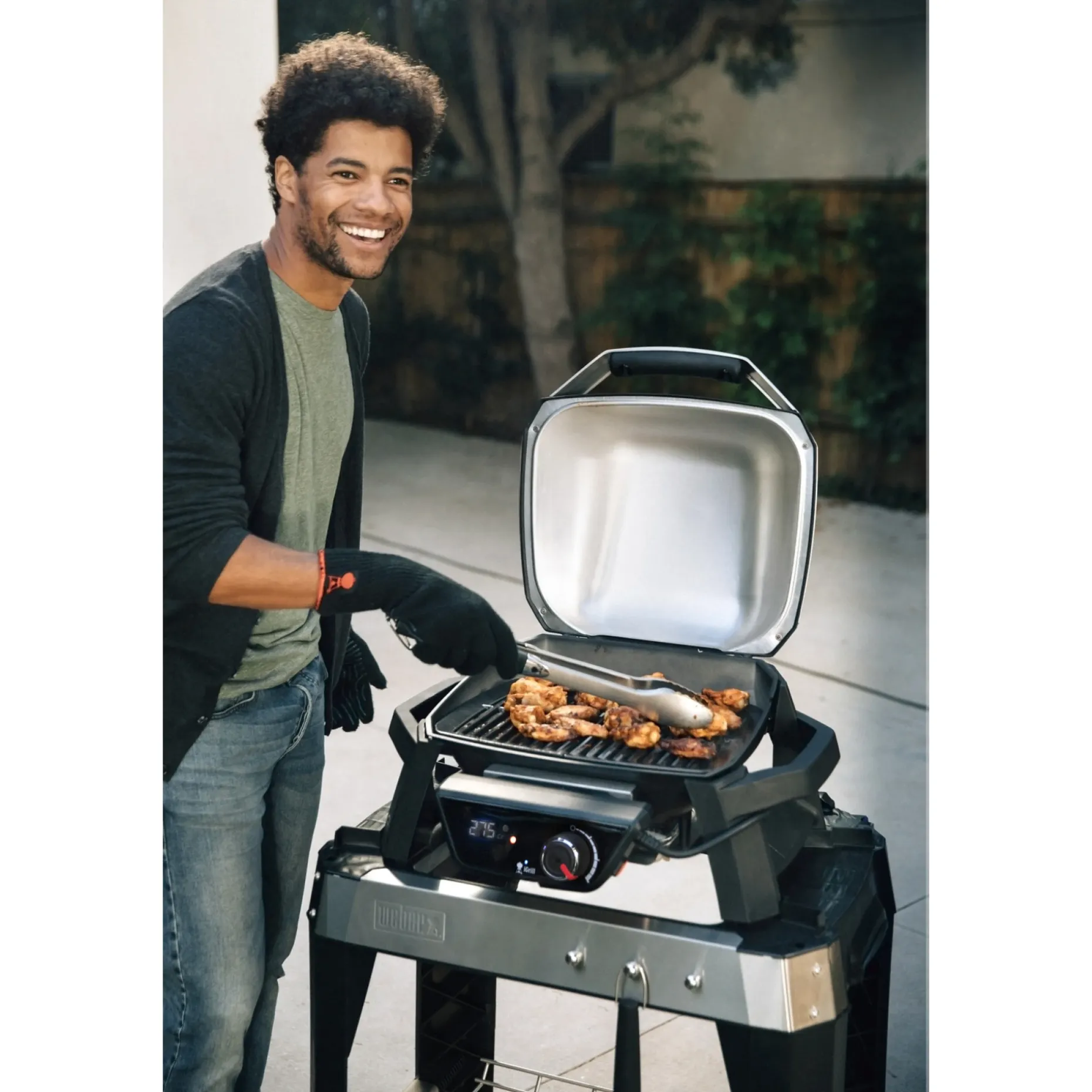 WEBER PULSE 1000 ELGRILL SORT