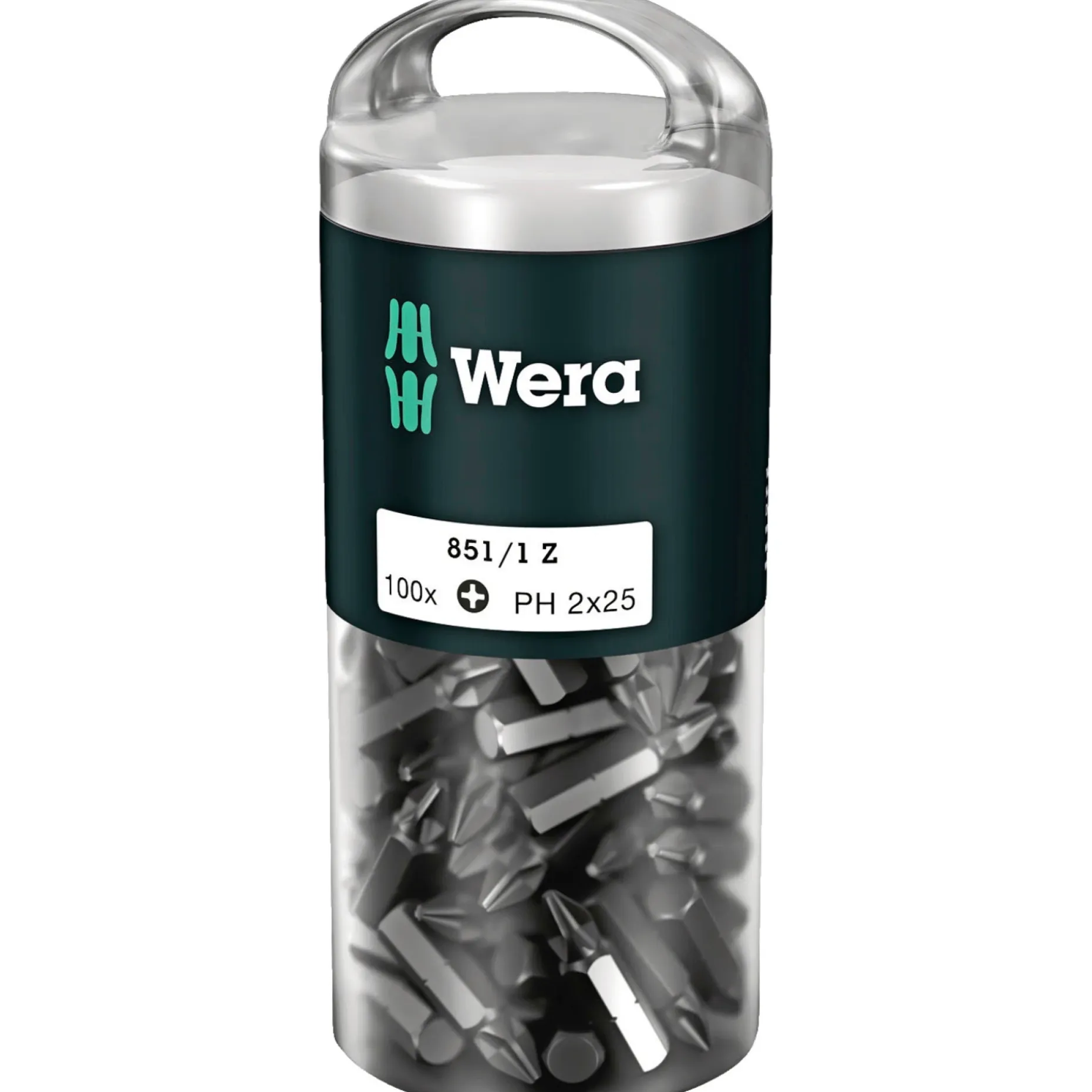 WERA BITS PH2 100 STK
