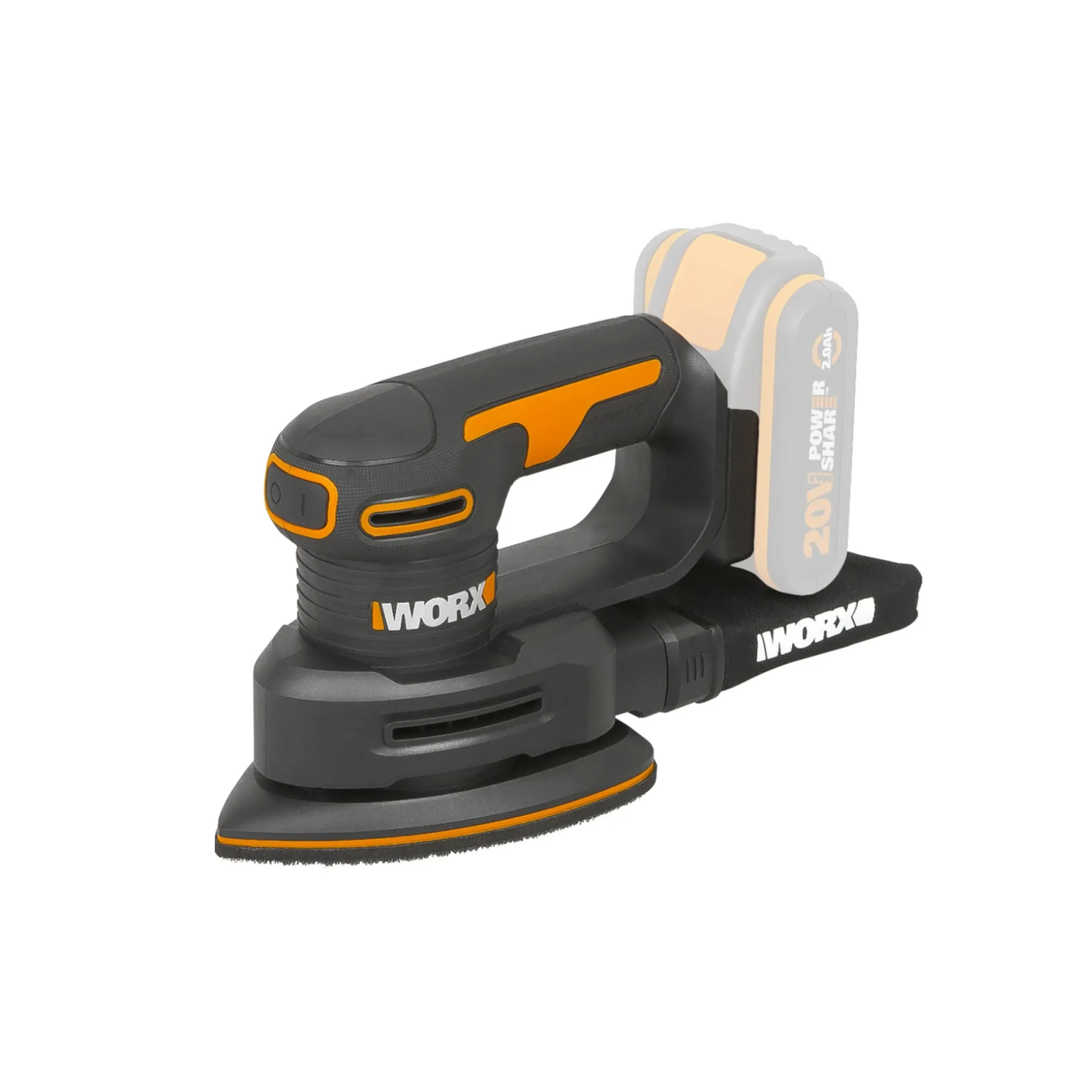 WORX POWERSHARE WX822.9 RYSTEPUDSER AKKU