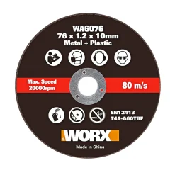 WORX WA6076.3 KLINGE 76X1,2X10MM