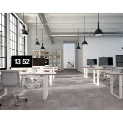 XL-BYG ASPEN GRIGIO GULVFLISE 60X60 LYS GRÅ