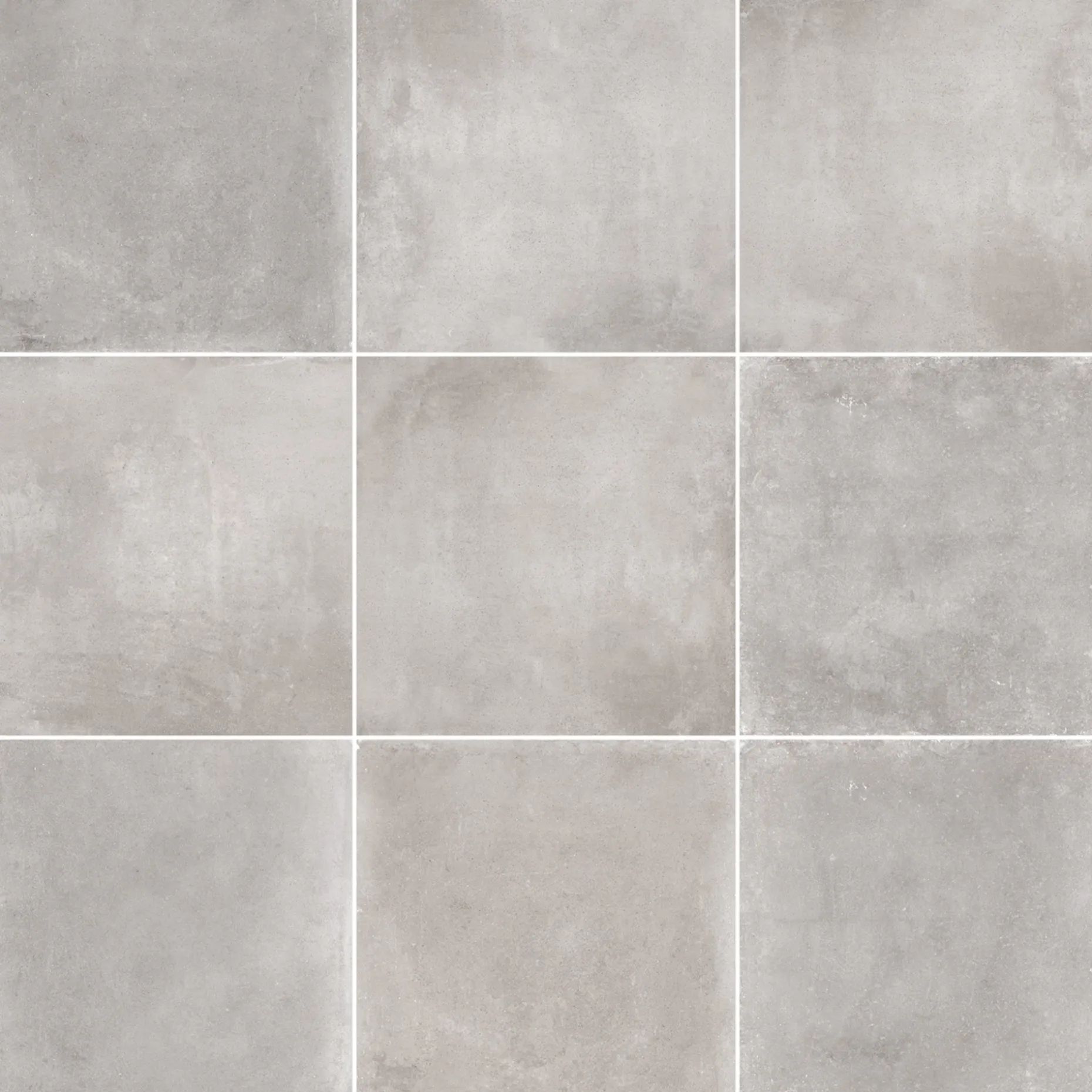 XL-BYG CONTEMPORARY LIGHT GREY GULVFLISE 81X81 LYS GRÅ