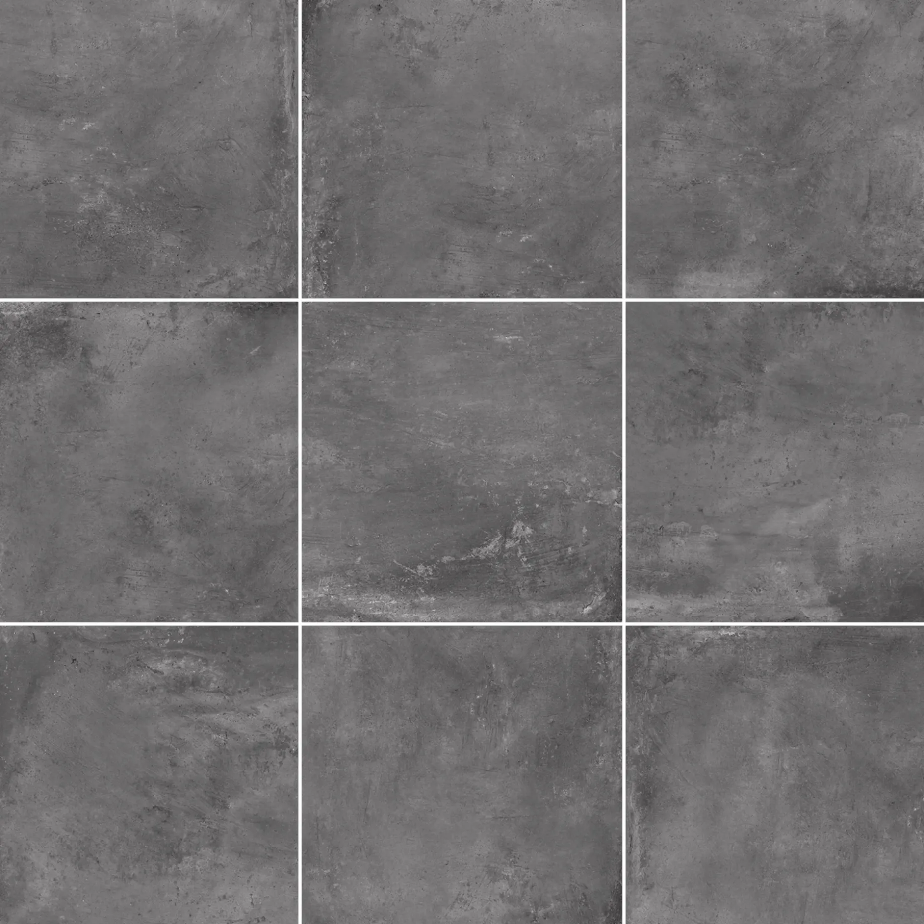 XL-BYG GARE GRAPHITE UDENDØRS KERAMISK FLISE 60X60 MØRK GRÅ