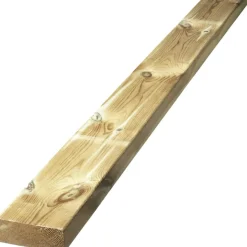 XL-BYG HØVLET REGLAR TRYKIMPRÆGNERET 47 X 125 X 4200 MM