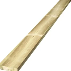 XL-BYG HØVLET TERRASSEBRÆT TRYKIMPRÆGNERET 32 X 125 X 4200 MM