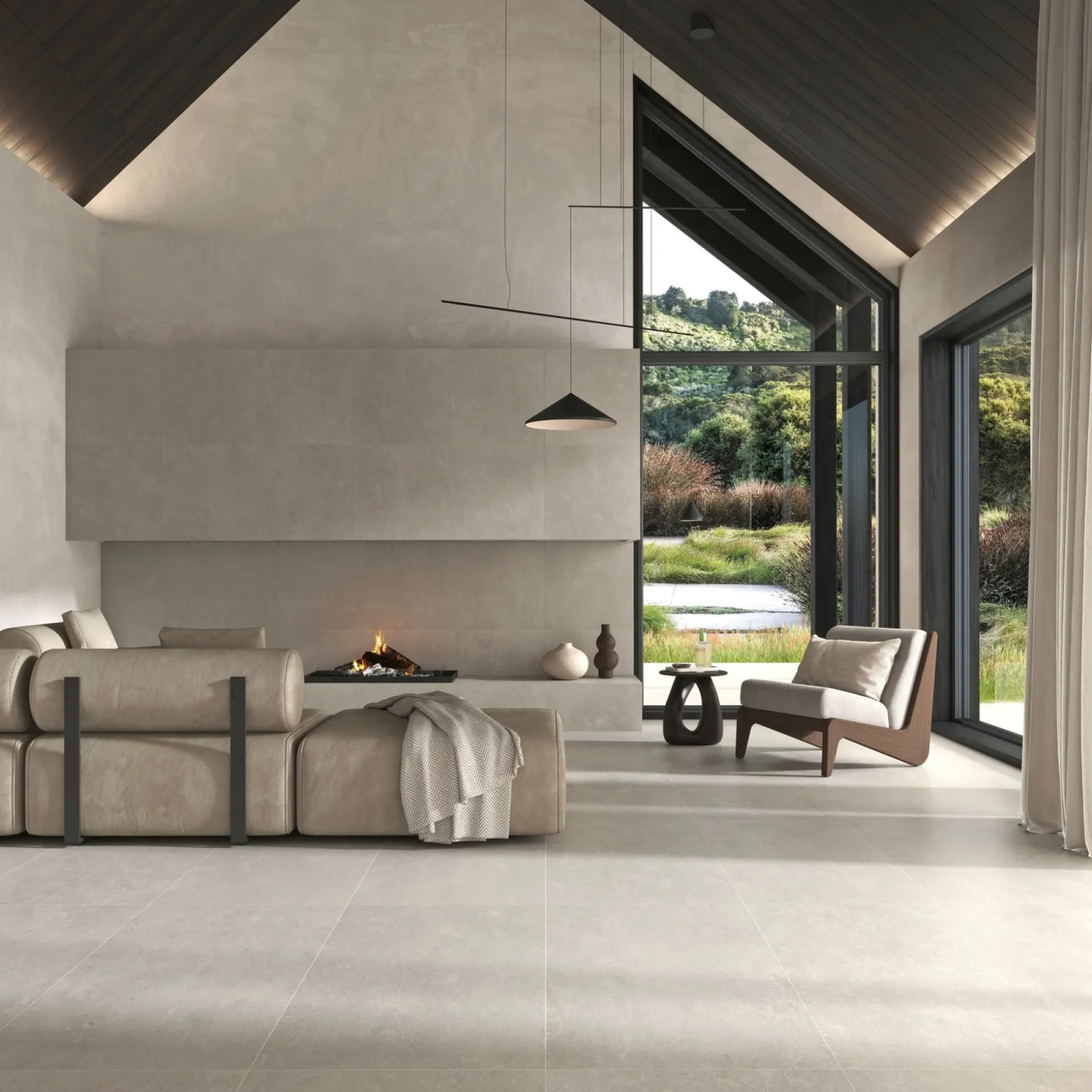 XL-BYG LESS TAUPE GULVFLISE 60X60 LYS BEIGE