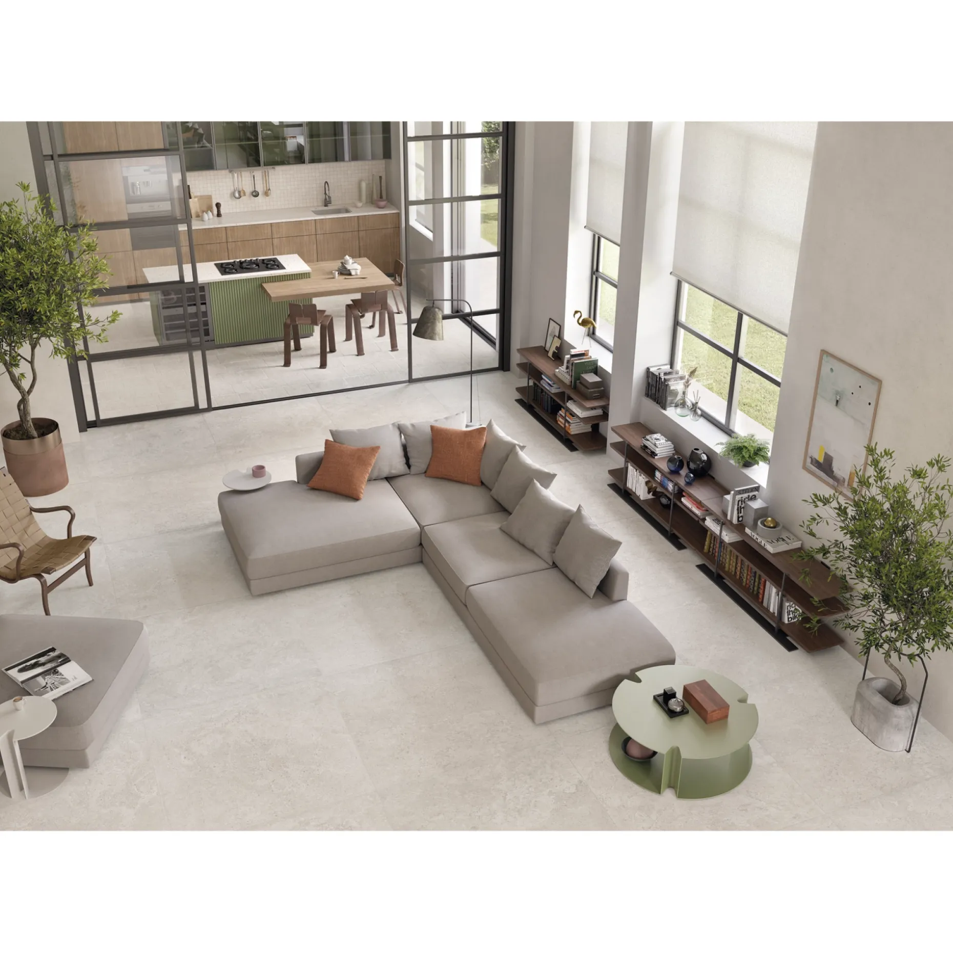 XL-BYG MAPIERRE ANCIEN GRIS GULVFLISE 60X120 LYS BEIGE