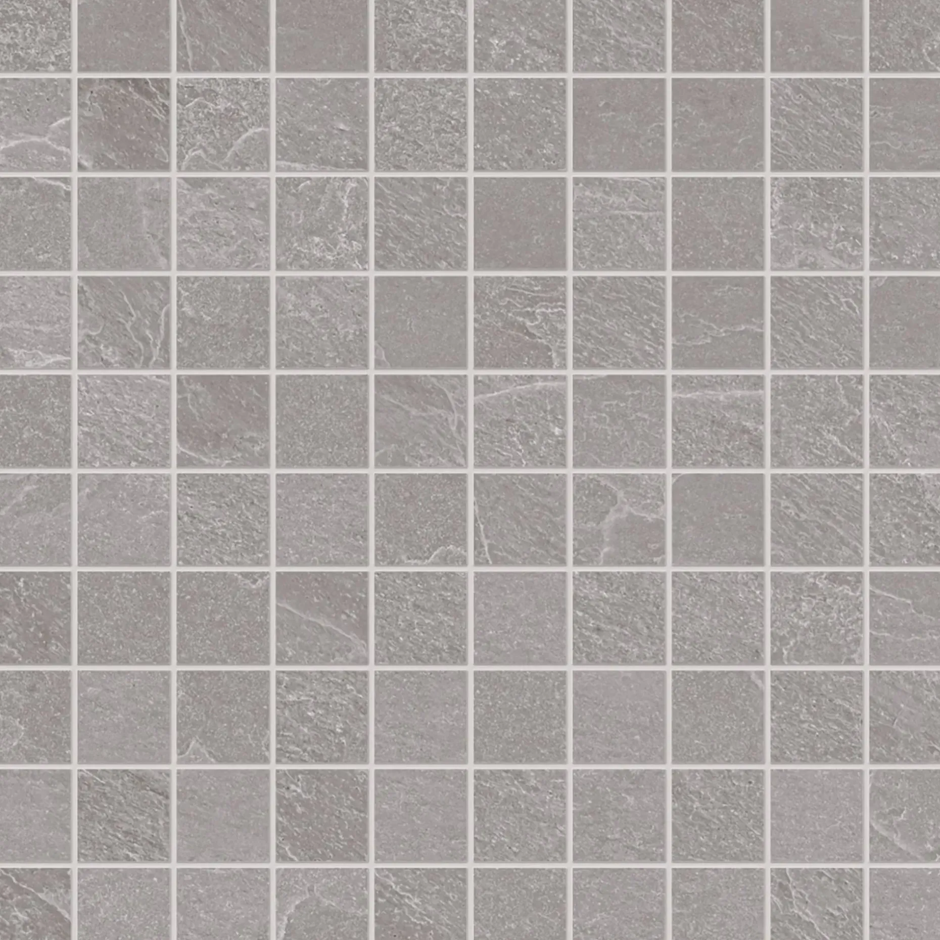XL-BYG NORDIKA GREY MOSAIK VÆGFLISE 30X30 MØRK GRÅ