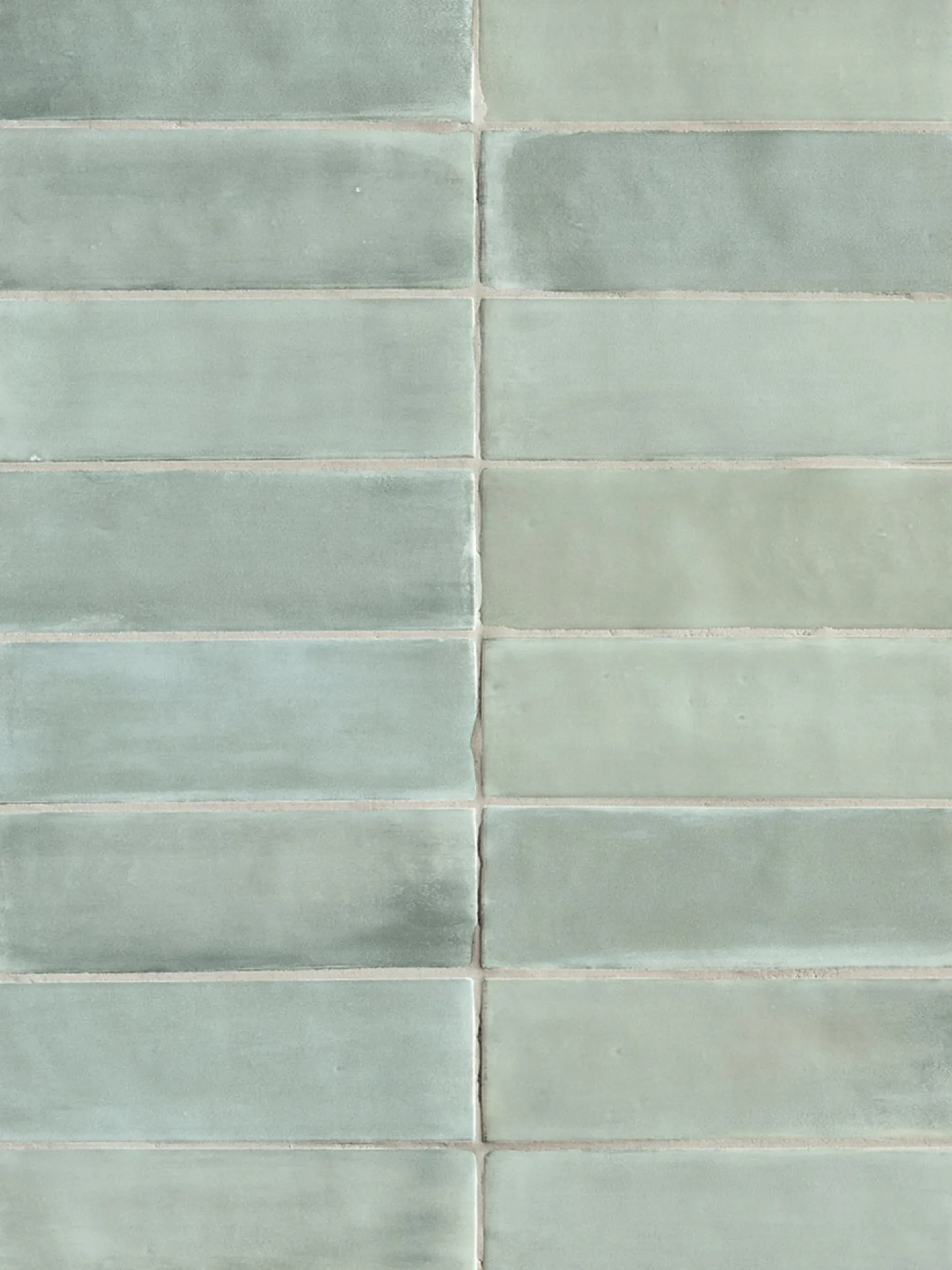 XL-BYG TINT WALL SEA GLASS VÆGFLISE 5,2X16 GRØN
